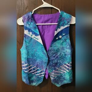 Handmade Colorful Patterned & Embroidered Vest